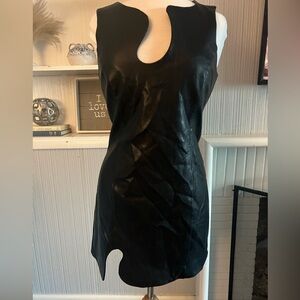 Amanda Uprichard Leather Dress